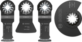 Bosch地板和配件套装，4 件套多用途刀片。.