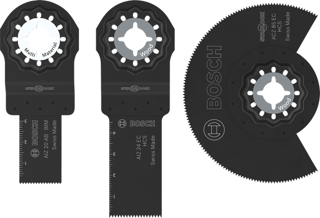Bosch木材和软金属刀片套装，3 件。.