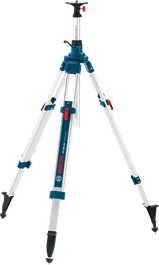 BoschBT 300 HD 建筑三脚架，高度可调。