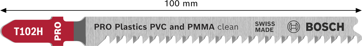 PRO专业系列PVC和亚克力塑料光洁型T102H