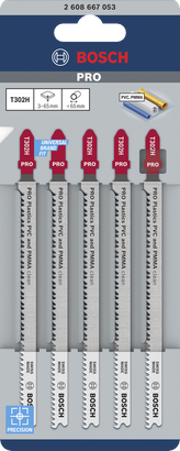 PRO专业系列PVC和亚克力塑料光洁型T302H