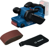 BoschGBS18V-75 无绳带式砂光机，带集尘袋。.