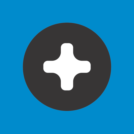 十字螺丝刀头。