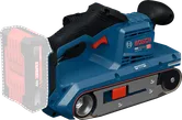 BoschGBS18V-75 带式砂光机，带 18V 电池槽。