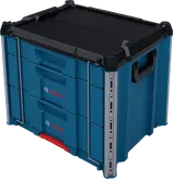 Bosch L-BOXX Contractor Drawer 3 手提箱系统。