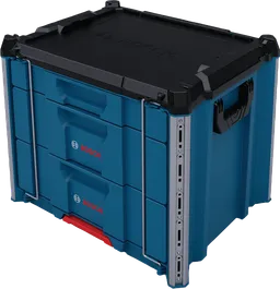 Bosch L-BOXX Contractor Drawer 3 手提箱系统。