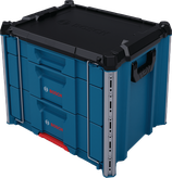 Bosch L-BOXX Contractor Drawer 3 手提箱系统。