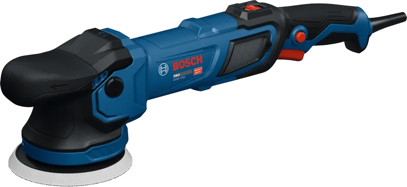 BoschGPX9-125S 抛光机，带人体工程学手柄。