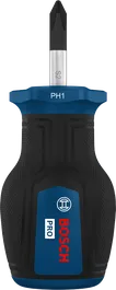 BoschPRO 短柄螺丝刀 PH1 x 25 毫米。