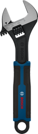 Bosch200 毫米宽口可调扳手。