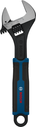 Bosch200 毫米宽口可调扳手。