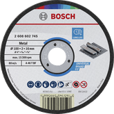 Bosch金属切割片 100 x 2 x 16 毫米，适用于角磨机。