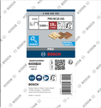 BoschPRO NC18 15G 窄冠木材用钉子。