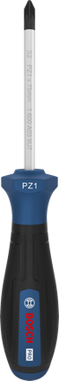 BoschPRO PZ1 x 75 毫米螺丝刀，带人体工程学手柄。