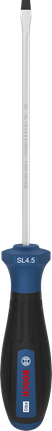 BoschPRO SL 1.0 x 4.5 螺丝刀，带人体工程学手柄。
