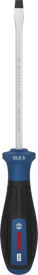 BoschPRO SL 1.2 x 6.5 x 125 毫米螺丝刀。