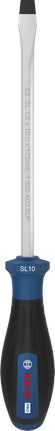 BoschPRO SL 螺丝刀 1.6 x 10 x 175 毫米，带人体工程学手柄。