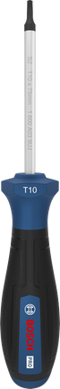 BoschPRO 螺丝刀 TX10 x 75 毫米，带人体工程学手柄。