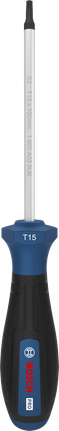 BoschPRO 螺丝刀 TX15 x 100 毫米，带人体工程学手柄。