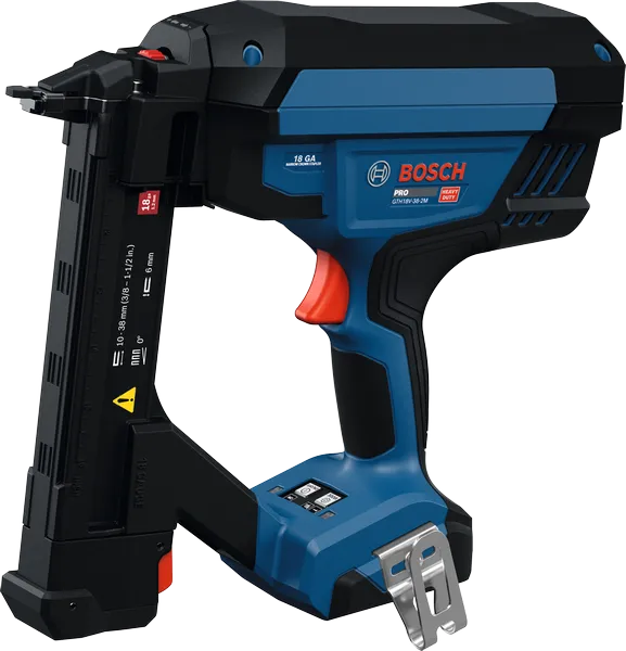 BoschGTH18V-38-2M 无绳窄冠钉枪。
