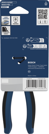 Bosch160 毫米斜口钳，带多组件手柄。