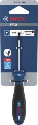 BoschPRO PH0 x 60 毫米螺丝刀，适用于精密作业。