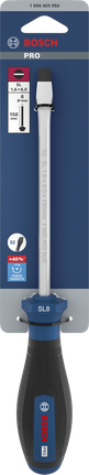 BoschPRO SL 1.6 x 8 150 毫米螺丝刀，带人体工程学手柄。