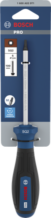 BoschPRO SQ2 x 100 毫米螺丝刀，带人体工程学手柄。