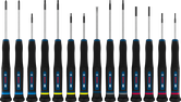 BoschPRO 精密螺丝刀套装 14 件，带 S2 轴。