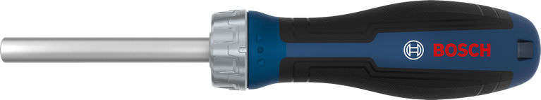 Bosch带人体工学手柄的棘轮螺丝刀。