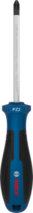 BoschPZ2 x 100 毫米螺丝刀，带人体工程学手柄。