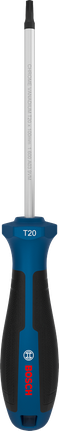 BoschTX20 x 100 毫米螺丝刀，带人体工程学手柄。