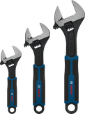 Bosch可调扳手套装 150、200、250 毫米。