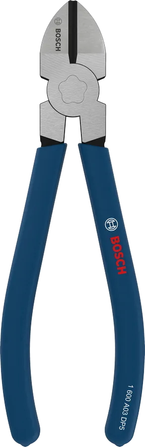 Bosch160 毫米斜口钳，带浸胶防滑手柄。
