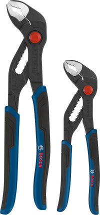 Bosch水泵钳套装，带多部件手柄。