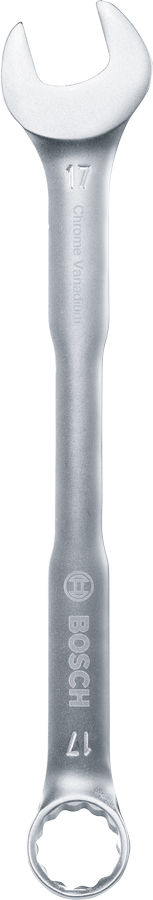 Bosch17毫米铬钒钢组合扳手。