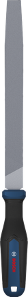 Bosch200 毫米扁平手锉，带人体工学手柄。