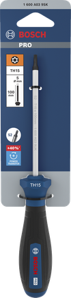 BoschPRO TH15 螺丝刀，100 毫米轴。