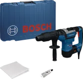 BoschGBH5-40V 电锤，带工具箱和附件。