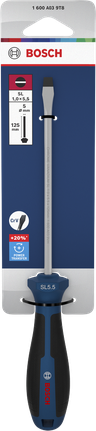 BoschSL 1.0 x 5.5 毫米螺丝刀，带人体工程学手柄。