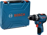 Bosch电钻和工具箱。