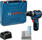 Bosch电钻套装（含工具箱）。