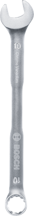 Bosch10 毫米组合扳手，铬钒钢材质。
