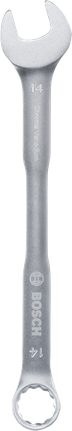 Bosch14毫米铬钒钢组合扳手。