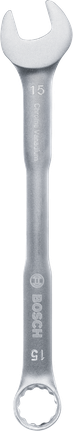Bosch15毫米铬钒钢组合扳手。
