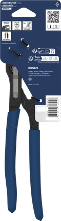 Bosch水泵钳 250 毫米，带防滑手柄。