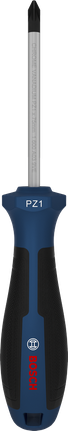 BoschPZ1 x 75 毫米螺丝刀，带人体工程学手柄。