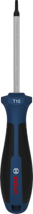 BoschTX10 x 75 毫米螺丝刀，带人体工程学手柄。