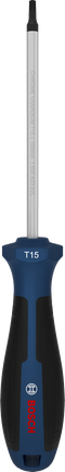 BoschTX15 x 100 毫米螺丝刀，带人体工程学手柄。