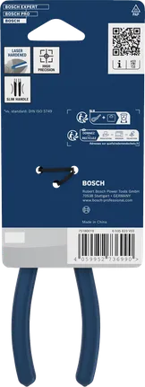 Bosch160 毫米斜口钳，带浸胶防滑手柄。